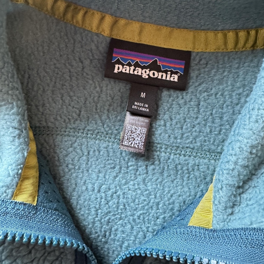 Patagonia Retro-X Vest Mens Medium Fleece Full Zip Outdoors Hiking Trail Active - Picture 6 of 8